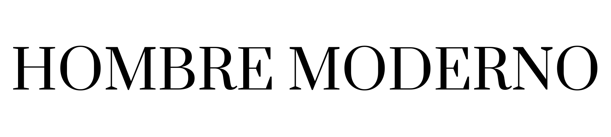 logotipo hombre moderno con transparencia